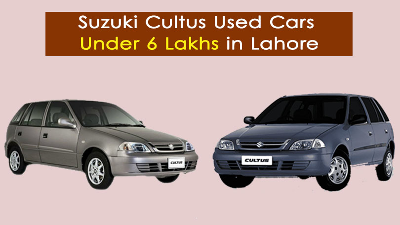 Cultus under 6 Lakh in Lahore